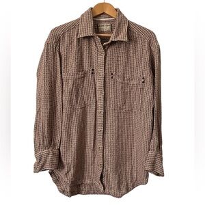 We The Free Freddie Menswear Oversized Two Pocket Long Sleeve Button Down Shirt